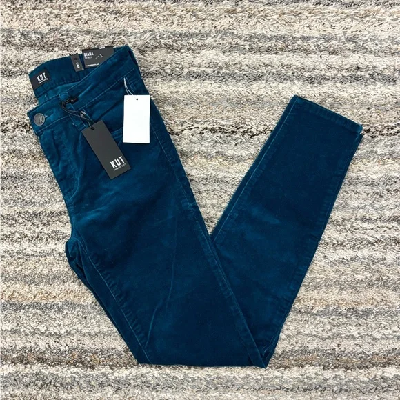 KUT From The Kloth Corduroy Diana Skinny Jeans Sz 0 NWTKUT Skinny Jeans NEW-